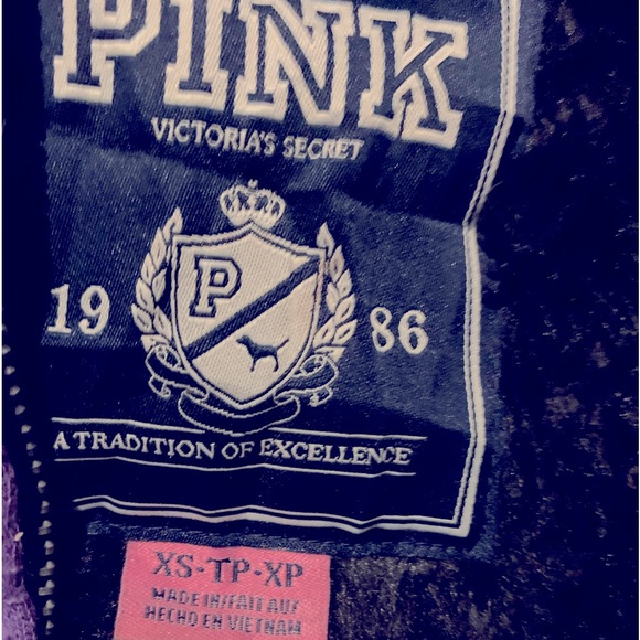 Vs pink BLING zip up jacket - Picture 3 of 4